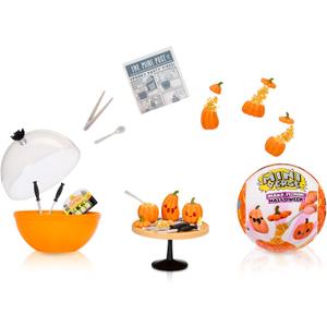 MGA's Miniverse Make It Mini Halloween, Beetlejuice, Mini Collectibles, Mystery Blind Packaging, Spooky, Halloween, Seasonal, DIY, Crafts, Resin Play, Replica Food, NOT Edible, Collectors, 8+