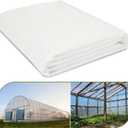 Greenhouse Plastic Sheeting, 8 x 25ft 6 mil Clear Greenhouse Film, UV Resistant Thickened Plastic Sheeting Heavy Duty, Polyethylene Green House Plastic Cover(8 x 25ft)