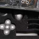 Electric Razor for Men, Head & Body Hair Shaver for Men, Cordless Rechargeable Wet/Dry Bald Head & Groin Waterproof Razor with Rotary Blades,Clippers, Beard Trimmer,Nose Trimmer, Brush (Gray)