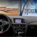 Custom-Fit Car Steering Wheel Cover Compatible with Mercedes-Benz Car. Premium Stylish Nappa Leather Carbon Fiber Texture Protector, Non-Slip, Mercedes Benz Compatible Accessories (Black)37 cm to 38cm
