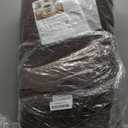 DweIke 4x6 Brown Rugs for Bedroom Living Room, Soft Fluffy Washable Low Pile Solid Color Rug, Non-Slip Throw Carpets for Kids Boys Girls Dorms Nursery Classroom Home Decor