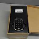 Yale | LiftMaster Smart Lock with Touchscreen Deadbolt- Works with myQ App & Key by Amazon in-Garage Delivery when paired with Smart Garage Hub (sold separately), Satin Nickel
