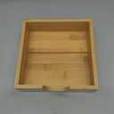 Bamboo Napkin Holder for Table, Napkins Holders For Paper Napkins, Flat Napkin Holder for Luncheon, Napkin Holders for Kitchen Dinner Table Decor, Napkin Dispenser for Indoor & Outdoor Use