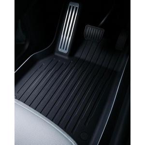 6 Pcs Floor Mats for Tesla Model Y Juniper Accessories 2025 2026
(Not Fit Standard & YL) All Weather Frunk/Trunk Mats Cargo Liner TPE Anti-Slip Cabin Full set, Premium/Performance 5-Seater
