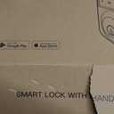 Veise VE017-H Fingerprint Smart Front Door Lock Set, App Control, Keyless Entry Deadbolt with Handle, Smart Deadbolt, Emergency Power Port, Touchscreen Keypad, Auto Lock, Easy Install, Matte Black