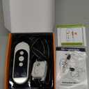 Dog Shock Collar, 3300ft Dog Training Collar with Remote, IPX7 Waterproof Rechargeable Sleek Modern Shock Collar for Small, Medium, Large Dogs with Beep, Vibration, Safety Shock, Light Mode, 8-120 lbs