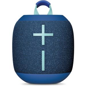 Ultimate Ears WONDERBOOM 4 Outdoor Speakers Bluetooth Waterproof with Big Bass & 360-Degree Sound, Dustproof Floating Wireless Speaker, 131ft Range - Blue