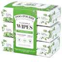 Poo~Pourri Flushable Wipes - Made with Plant Based Fibers, Aloe, & Vitamin E - Adult Wet Wipes - Cucumber & Aloe Essential Oils scent - Septic & Sewer Safe - 3-pack (150 total) with Dispenser Boxes