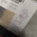 Angelhood 6 Pack Womens Cotton Maternity Underwear,Healthy Maternity Pregnancy Panties Postpartum Mother Under Bump Underwear (Large)