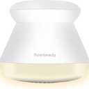 Scienbeauty Fabric Shaver Fuzz Remover Rechargeable, Electric Lint Remover with Light, Sweater Shaver with Stainless Steel 6-Blades, Dual Protection for Fuzz, Lint, Pills, Bobbles Removing