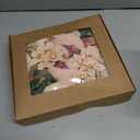 MISSPIN Artificial Flowers DIY Box Set Fake Roses Bouquet Bridal Wedding Flowers Colorful Centerpiece Table Decorations Boho Faux Floral with Stems Arrangements for Cake Home Party Indoor Outdoor