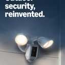 Ring Floodlight Cam Wired Plus (newest model), Outdoor home or business security with motion-activated 1080p HD video and floodlights, White