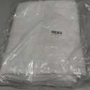 MONOBLANKS Baby Quilt Personlized Monogram Lightweight Embossed Scalloped Throw Blanket Four Seasons (White)
