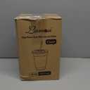 Lamosi 100 Pack 16 oz Clear Plastic Cups with Lids and Straws, Disposable Plastic Coffee Cups with Lids for Iced Coffee, Cold Beverages, Smoothies and To-Go Drinks