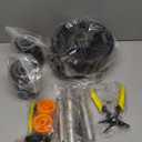 Fit for Crown PTH50 Pallet Jack/Truck Full Wheel Replacement Kit, Pair Steering Wheels 7" x 2", Pair Front Load Roller 2.76"x 3.74", with Pre-Installed Bearings, Axles, PU Tread, Pins, Entry Roller