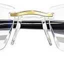 Mag Vision Glasses, Intelligent Anti Blue Light Blocking Computer Glass, Magvision Glasses for Men Women