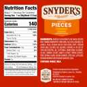 Snyder's of Hanover Cheddar Cheese Flavored Pretzel Pieces, 11.25 Oz (EXP 08/29/26)