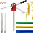 Dirt Bike Tire Changing Tool Kit Fits for Dirt Bikes Motocross Enduro 16" to 21" Wheels, Portable Tire Changer Includes 15/17/20/25mm Axles, Colorful