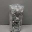 Soaoo 24 Pcs Christmas Ball Ornament 2.36 Inch Shatterproof Glitter Ball for Christmas Tree Decoration Small Hanging Xmas Tree Ornament for Xmas Holiday Wedding Party(Silver)