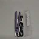 2026 New & Upgraded Mini Dual Purpose Curling Iron, 2-in-1 Curling Wand & Flat Iron Hair Straightener for Women - Portable Travel Curling Iron for Short, Medium, Long and All Hair Types (Purple)