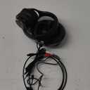 iLive Electronics Radio Frequency Wireless Headphones with Transmitter/Charging Dock, Black (IAHRF79B)