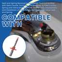 Seat and Spring Removal & Installation Tool Compatible with Delta Faucet (Tool for Easy Disassembly and Installation of Delta Single Handle Faucet Valve Seat and Spring)