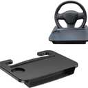Multi-Functional Car Steering Wheel Small Desk, Vehicle Interior Storage Rack, Car Laptop Stand, Automobile Meal Tray Table