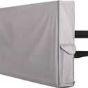 PureFit Outdoor TV Cover 43 inch Weatherproof Waterproof Outside TV Covers 40-43 inch TV Protector Enclosure for Flat Screen TVs, Fits up to 39.5"W x 25"H x 5.5"D, Grey