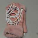 Asixxsix Heated Gloves, USB Heated Electric Heating Glove Windproof Touchscreen Gloves Comfortable Cotton Liners Hand Warmer for Men Women Winter Climbing Hiking Cycling Sports