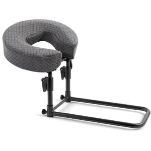 Face Down Pillow for Vitrectomy Recovery Equipment Heavy-Duty Steel Massage Headrest for Bed Fully Adjustable & Foldable Face Cradle for Post Eye Surgery Sleeping & Home Spa