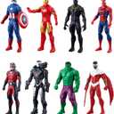 Marvel Avengers Ultimate Protectors Pack, 6-Inch-Scale, 8 Action Figures with Accessories, Super Hero Toys, Toys for Boys and Girls Ages 4 and Up