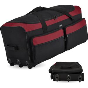 Travelers Club 36" Asgard 3-Wheel Rolling Duffel Bag
