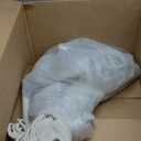 Y- STOP Hammock Chair Hanging Rope Swing, Max 500 Lbs, 2 Cushions Included, Large Macrame Hanging Chair with Pocket for Superior Comfort, with Hardware Kit (Beige)