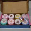 7 Pack Cake Butter Slime Kits, Soft and Non-Sticky Slime Kit Party Favors for Girls and Boys