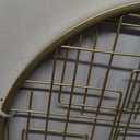 Modern And Elegant Wall Decor Gold, 20in