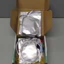 Little Hippo Baby Ornament Keepsake Kit (Newborn Bundle) - 2 Easels, 4 Ribbons & Letters! Handprint and Footprint Clay Casting Kit for Baby Shower Gifts, Boys & Girls