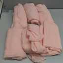 Keketoarrange 6pcs Pink Table Runner Cheese Cloth Rustic Gauze Cheesecloth Table Runner 120 Inch 10 FT for Wedding Baby Bridal Shower Sheer Boho Spring Easter Home Tea Party Decorations