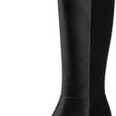 Aerosoles womens Epic2 (6.5, Black Faux Leather)