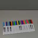 SFAIH 24 Colors Permanent Markers - Assorted Vibrant Colors, Quick Drying, Fade Resistant, Alcohol-Based Fine Point Permanent Markers for Paper, Plastic, Wood, Coloring, Drawing Doodling, Waterproof