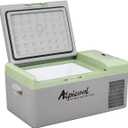 Alpicool Y16T Portable Fridge 12 Volt Car Refrigerator 16 Quart Freezer for Fishing, Camping, RV, Truck, Boat-12/24V DC