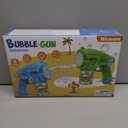 Bubble Gun Machine for Kids 4-8: 2-Pack Automatic Bubble Guns with 2 Bottles Refill Solution - Summer Outdoor Toys Bubble Blaster Maker Blower for Easter Party