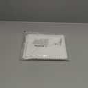 OTOSTAR Striped Corduroy Throw Pillow Covers with Splicing Super Soft Boho Pillow Covers Broadside Decorative Textured Throw Pillows for Couch Sofa Bed Living Room 12x20 Inch, White