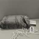 Sweetcrispy Heated Blanket Twin Size, 62''x84'' Heating Electric Blanket with 10 Heat Levels and Auto-Off, Washable Dual-Sided Flannel & Sherpa Fabric Electric Blanket Warmer ETL Certificated