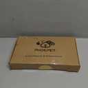 PHOEPET No Pull Dog Harness Medium Reflective Front Clip Vest with Handle,Adjustable 2 Metal Rings 3 Buckles,[Easy to Put on & Take Off](M, Blue)