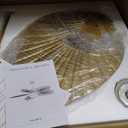 YITAHOME 52 inch Ceiling Fans with Lights, Tropical Ceiling Fans with Lights and Remote, Tri-Color LED, Reversible 6-Speed w/Quiet DC Motor Timing Functions for Living Room, Dining Room, Bedroom