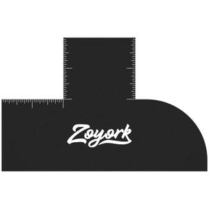 8 x Barber Enhancement Card Hairline Stencil with Right Angle & Long Straight Edges Haircut Template with Extra Guide Lines Reusable Tool for Line-Ups, Fades & Edge-Ups (Black)