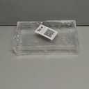 Acrylic Napkin Holder - Clear Modern Design, Acrylic Hand Towel Holder for Bathroom, Kitchen, Guest Towel Tray Perfect for Disposable Paper Hand Towels & Bathroom Accessories.