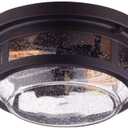 Globe Electric Vintage Switch Natural Bronze Dimmable Outdoor Light Fixture Hardwired - Case of: 1
