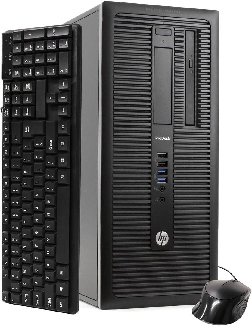 Fastest hp Desktop Business Tower Computer PC (Intel Ci5-4570, 16GB Ram, 2TB HDD + 120GB SSD, Wireless WiFi, Display Port, USB 3.0) Windows 11