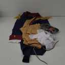 Mens Founding Father Costume Adult Colonial Costume Outfit Revolutionary War General Outfit (Medium, Blue)